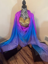 Load image into Gallery viewer, “The Fuschia is Bright” 5mm 3 yard silk bellydance veil