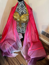 Load image into Gallery viewer, “Bellygram” 5mm 3 yard silk bellydance veil