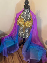 Load image into Gallery viewer, “The Fuschia is Bright” 5mm 3 yard silk bellydance veil