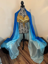 Load image into Gallery viewer, “Poolside Pearl” 3 yard 6mm Silk Bellydance Veil