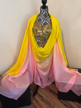 Load image into Gallery viewer, OOPS ”Happy Go Lucky" 3.5 yard 6mm Silk Bellydance Veil