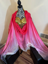 Load image into Gallery viewer, “Bellygram” 5mm 3 yard silk bellydance veil