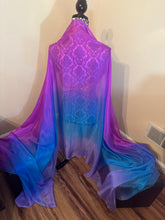 Load image into Gallery viewer, “The Fuschia is Bright” 5mm 3 yard silk bellydance veil