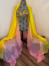 Load image into Gallery viewer, OOPS ”Happy Go Lucky" 3.5 yard 6mm Silk Bellydance Veil