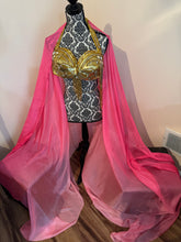 Load image into Gallery viewer, “Roller Rink Pink” 5mm 3 yard silk bellydance veil