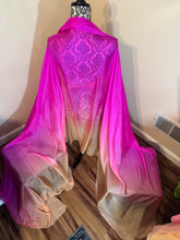 Load image into Gallery viewer, Oops! “Beachy Keen” 5mm 3 yard silk bellydance veil