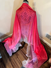 Load image into Gallery viewer, “Bellygram” 5mm 3 yard silk bellydance veil
