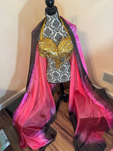 Load image into Gallery viewer, Oops! “Shock Tart” 5mm 3 yard silk bellydance veil
