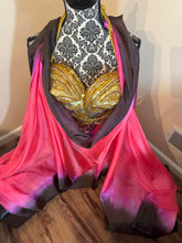 Load image into Gallery viewer, Oops! “Shock Tart” 5mm 3 yard silk bellydance veil
