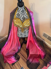 Load image into Gallery viewer, Oops! “Shock Tart” 5mm 3 yard silk bellydance veil
