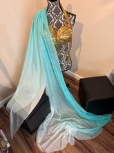 Load image into Gallery viewer, “Here is My Foam Number” 5mm 3 yard silk bellydance veil
